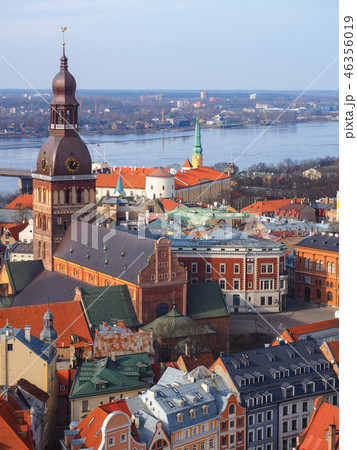 聖ペテロ教会から望むラトビア・リガ歴史地区 / Riga, Latvia 聖ペテロ教会から望むラトビア・リガ歴史地区 / Riga, Latvia 46356019