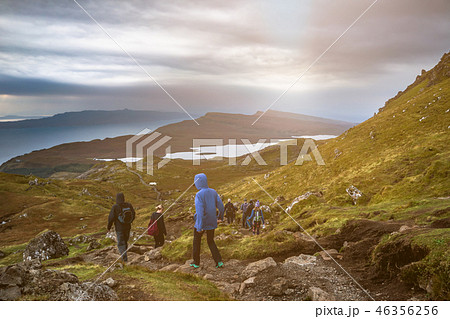 The Old Man Of Storr on the Isle of Skye during sunrise 46356256