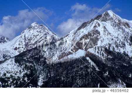 赤岳と権現岳 赤岳と権現岳 46356402