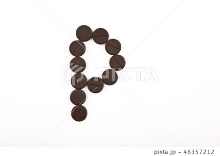 black tablets white background  46357212