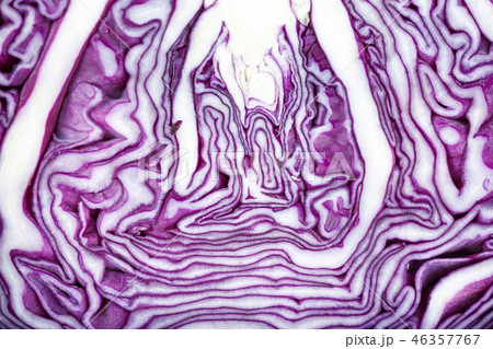 purple cabbage as background 46357767