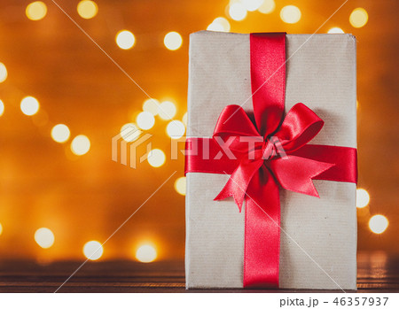 Present box and Fairy Lights Present box and Fairy Lights 46357937