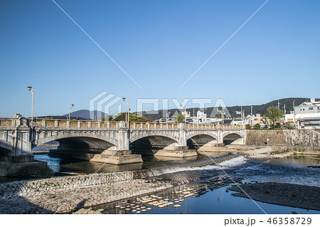 京都鴨川七条大橋 京都鴨川七条大橋 46358729