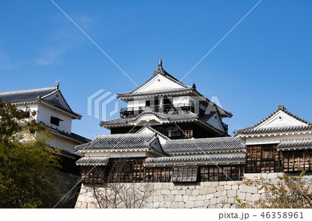 松山城　天守閣　（愛媛県松山市） 46358961