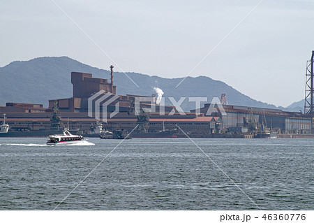 呉の製鉄所の風景 呉の製鉄所の風景 46360776