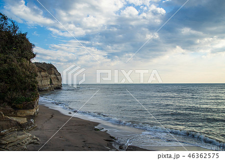 田尻海岸 千葉の写真素材 46362575 Pixta