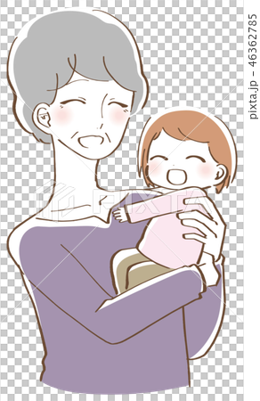 口臭姨媽婦女例證 口臭姨媽婦女例證 46362785