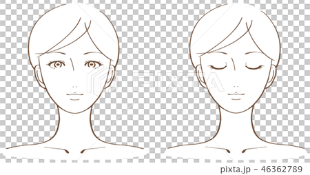 Woman face beauty illustration Woman face beauty illustration 46362789