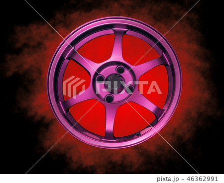Wheel alloy die casting technology of color separa 46362991