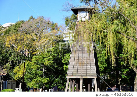 レトロな時計台 レトロな時計台 46363616