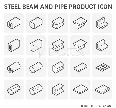 beam pipe icon beam pipe icon 46364001
