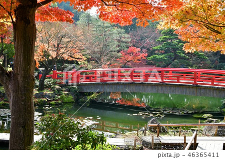 由志園の秋　紅葉狩り 46365411