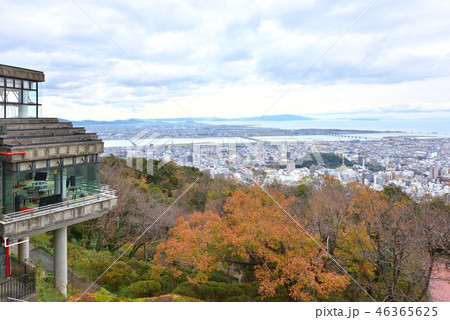 徳島市街地　眉山よりの眺望 46365625