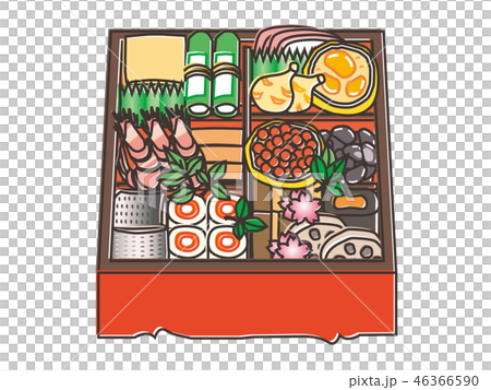 おせち料理 osechi_ryori Japanese New Year foods おせち料理 osechi_ryori Japanese New Year foods 46366590