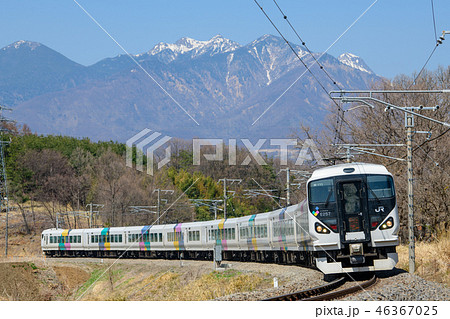 八ヶ岳とあずさE257系 46367025