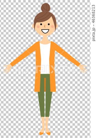 媽媽的小姐伸出雙手 媽媽的小姐伸出雙手 46368213