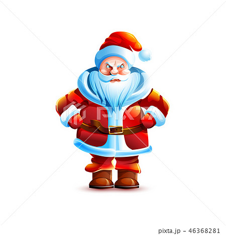 Illustration isolated character santa Illustration isolated character santa 46368281