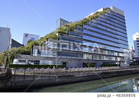 福岡市　都市風景　アクロス福岡 46369956