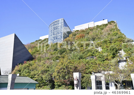 福岡市　都市風景　アクロス福岡 46369961