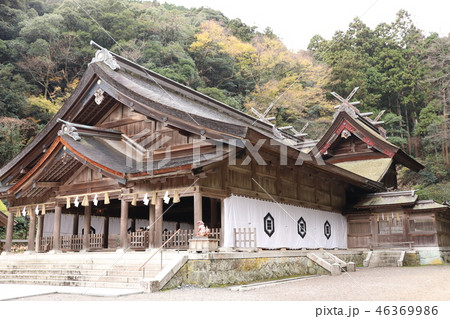 美保神社拝殿と本殿 46369986