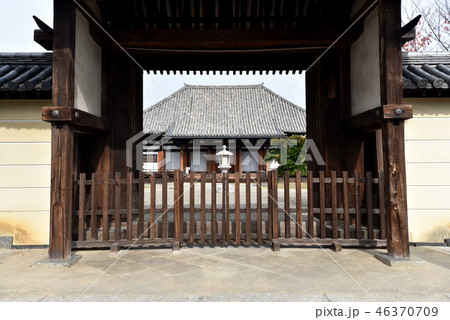 法華寺　南大門 46370709