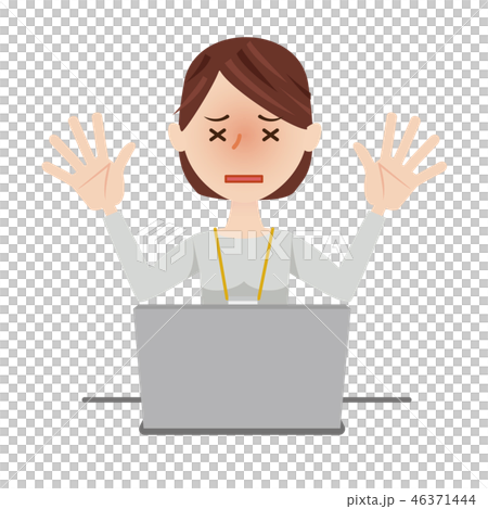 女商人休閒計算機 46371444