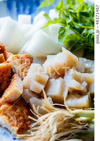 煮物の下ごしらえ 46371467