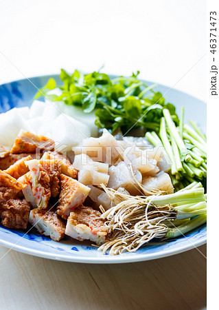 煮物の下ごしらえ 46371473