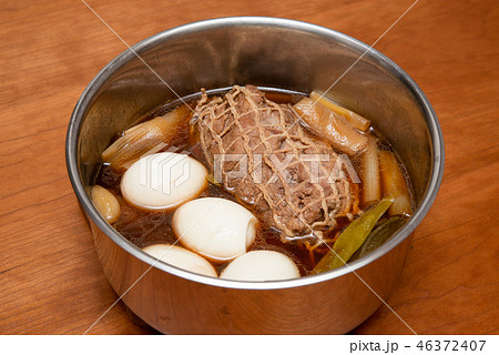 煮豚と煮卵 煮豚と煮卵 46372407