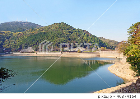 河内貯水池と皿倉山 河内貯水池と皿倉山 46374164