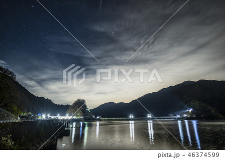 奥多摩湖 夜景 奥多摩湖 夜景 46374599