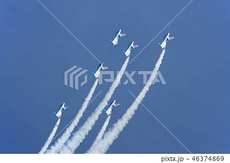 ブルーインパルス展示飛行 ブルーインパルス展示飛行 46374869