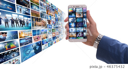 Collage of photos with businessman Collage of photos with businessman 46375432