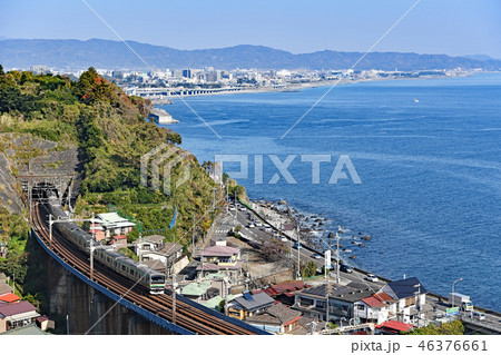 街風景　早川・根府川 46376661