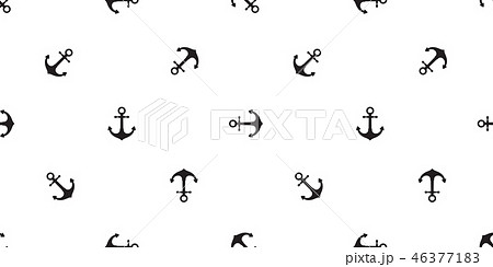 Anchor Seamless Pattern vector boat pirate helm 46377183