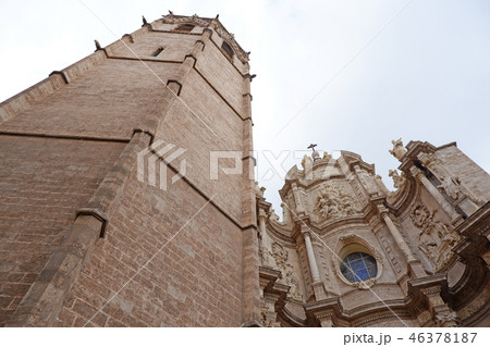 Miguelete, bell tower of Valencia Cathedral in Spain, 46378187