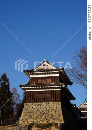 真田丸元城　晩秋の信州上田城(真田城) 46378587