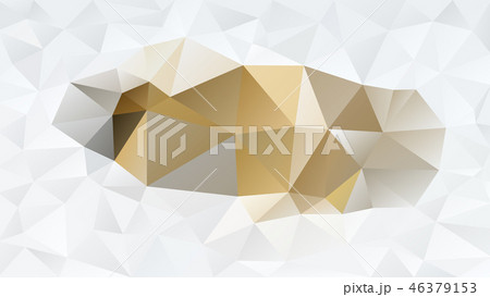 vector polygonal background gold white gray vector polygonal background gold white gray 46379153