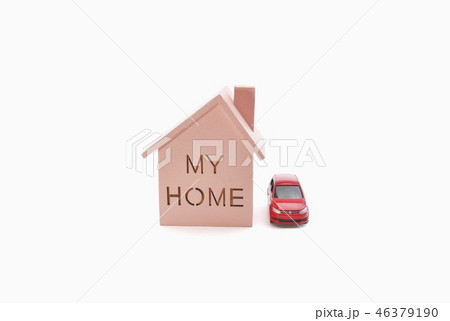 マイホームと自家用車 マイホームと自家用車 46379190