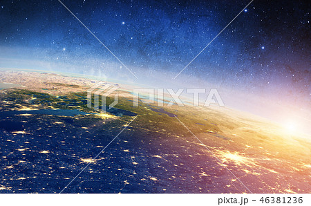 Russia - Moscow and Saint Petersburg sunrise 46381236
