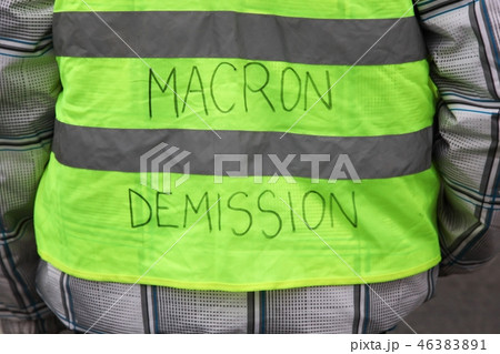 Yellow vests protest in France Yellow vests protest in France 46383891