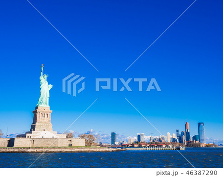 ニューヨーク　自由の女神 46387290