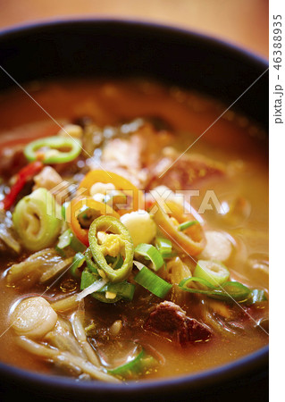 韓国の鍋料理 韓国の鍋料理 46388935