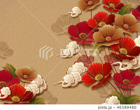 Elegant floral background Elegant floral background 46389480