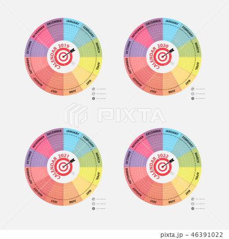 Calendar 2019, 2020, 2021 and 2022 Calendar  Calendar 2019, 2020, 2021 and 2022 Calendar  46391022