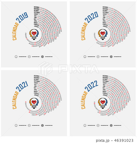 Calendar 2019, 2020, 2021 and 2022 Calendar 46391023