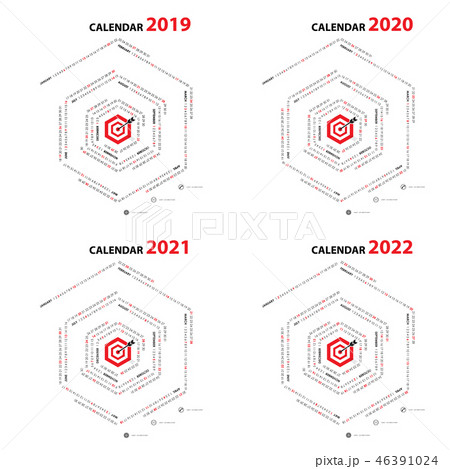 Calendar 2019, 2020, 2021 and 2022 Calendar 46391024