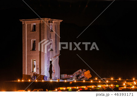 川棚片島竹灯籠まつり 夜景 魚雷発射試験場跡 【長崎県東彼杵郡】 川棚片島竹灯籠まつり 夜景 魚雷発射試験場跡 【長崎県東彼杵郡】 46393171