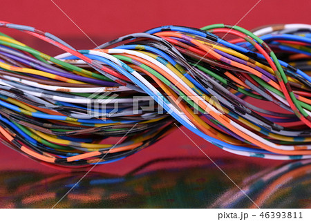 Colored electrical cable 46393811