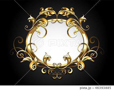 Antique oval banner Antique oval banner 46393885